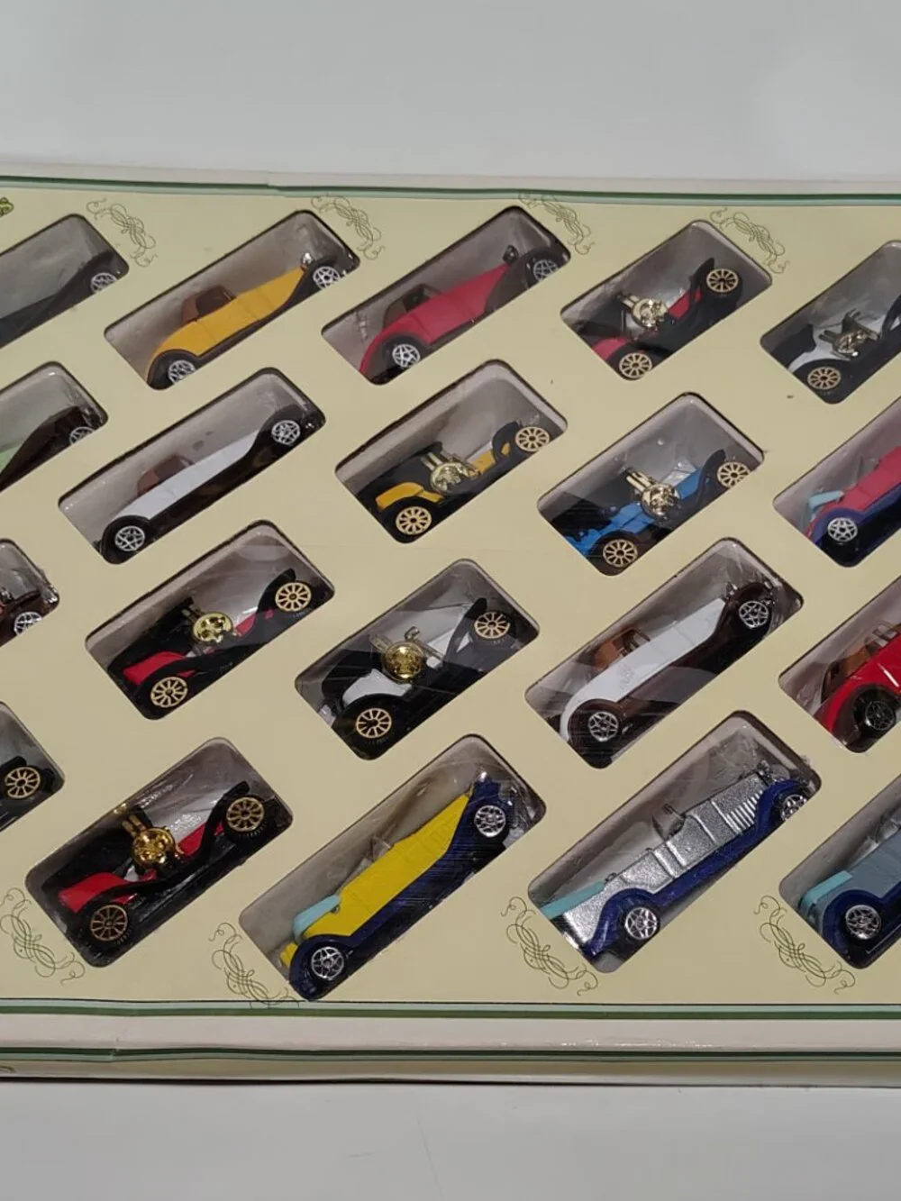 Vintage Jobar Classic Cars JC282 Die Cast Fastwheel 20 Car Set In Box